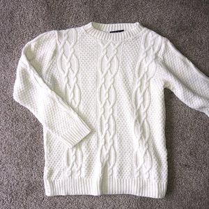 Boohoo White Sweater